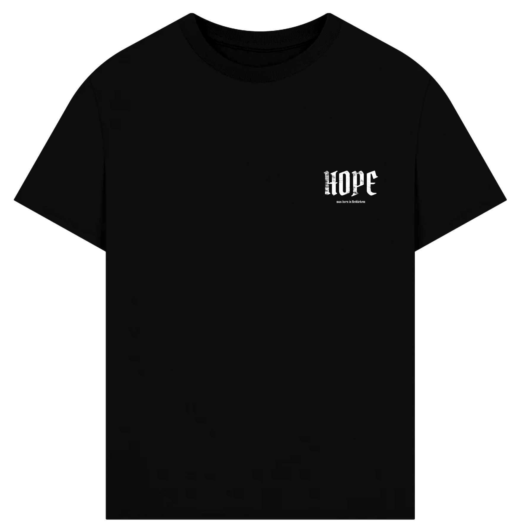 HOPE was born in Bethlehem - Heavyweight Oversized Tee