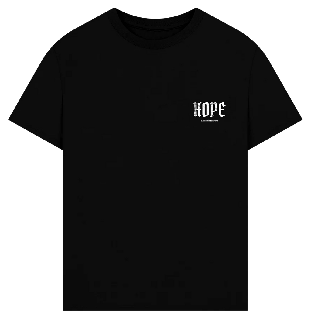 HOPE was born in Bethlehem Oversized Tee - (PRE-ORDER)