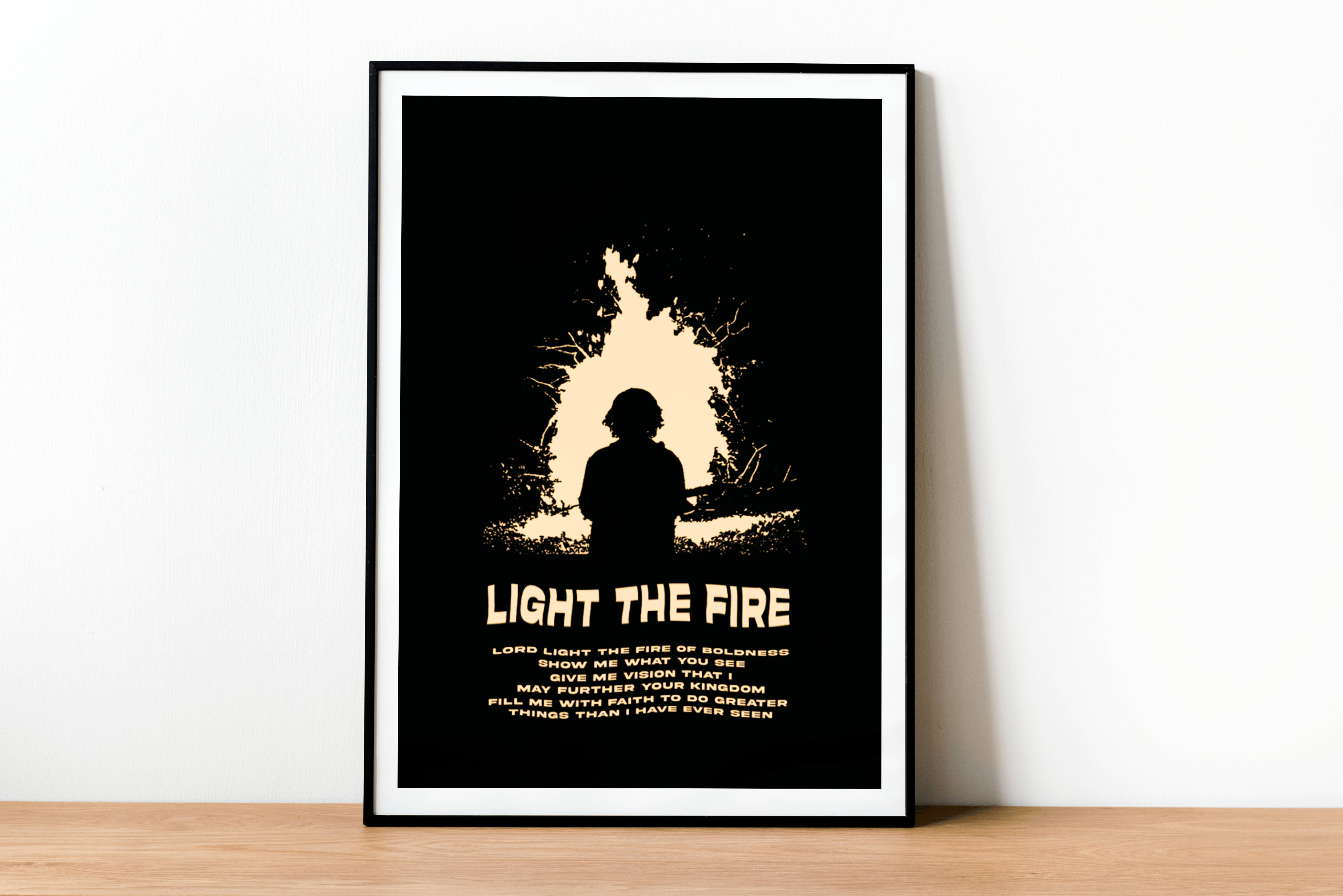 "Light The Fire" Poster