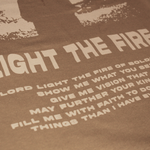 'Light The Fire' Sand Tee
