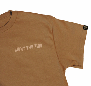'Light The Fire' Sand Tee