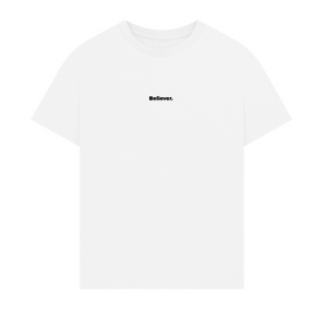 (Sample) Believer. Minimal Statement Tee