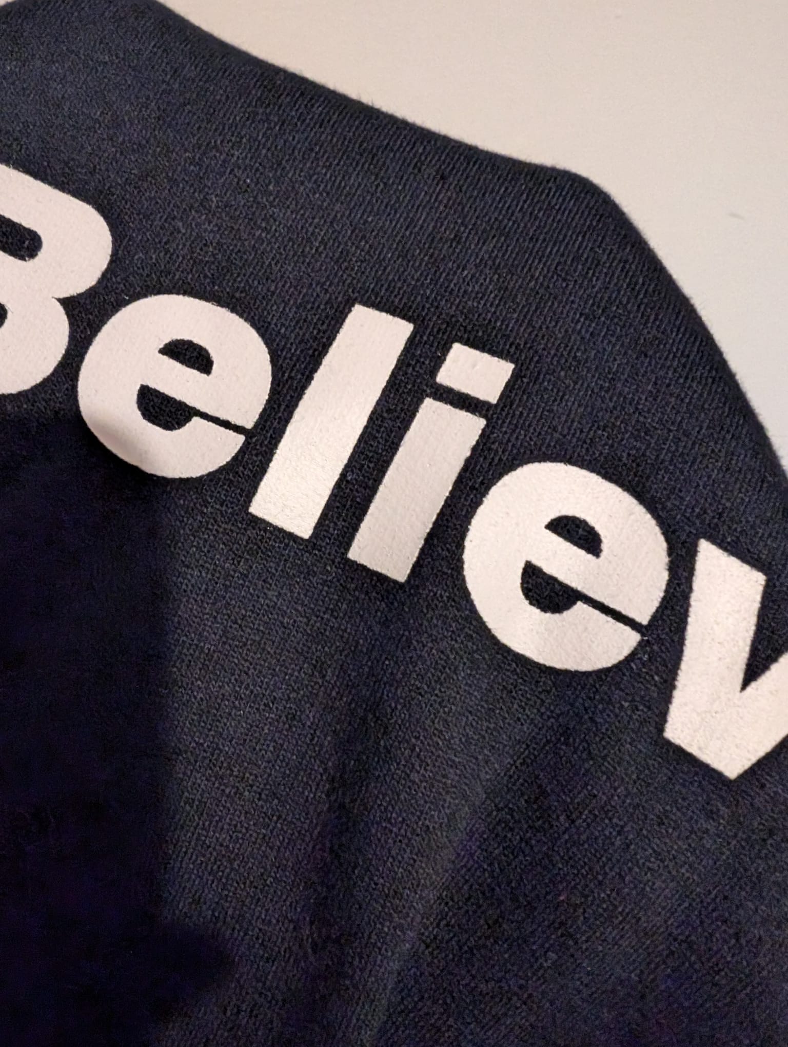 (B-Stock) Believer. Statement Hoodie