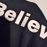 (B-Stock) Believer. Statement Hoodie