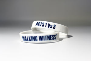 Walking Witness wristbands