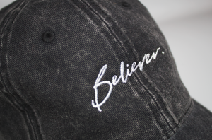 Believer. Script Vintage Dad Hat